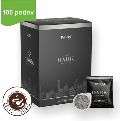 Tostini kávové pody DARK Dolce Crema 100 ks