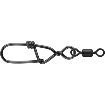 Spro Karabinka s obratlíkom Matte Black Snagless veľ.0+10