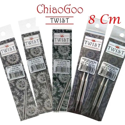 ChiaoGoo jehlice Twist M 8 cm 2.25mm – Zboží Dáma