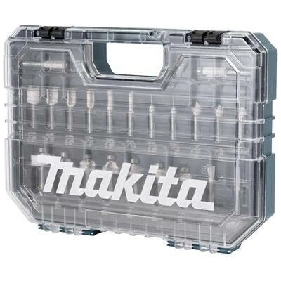 MAKITA Sada frézek 22ks pro zanořovací a jednoruční frézy D-74778
