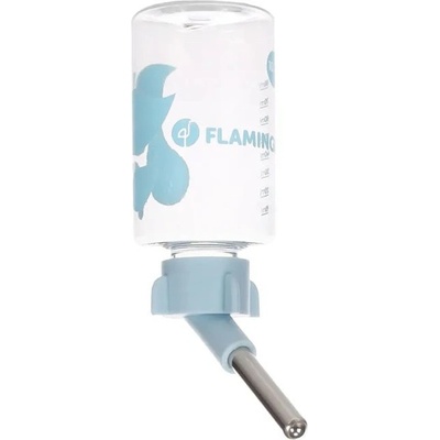 Flamingo napáječka pro hlodavce Sippy Blue 100 ml