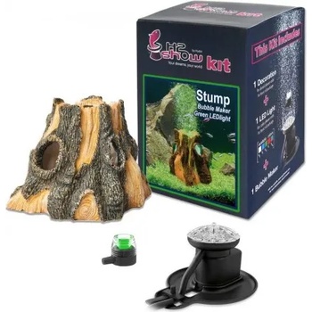 Image 1 of Hydor Декорация за аквариум Hydor H2SHOW KIT WOOD - GREEN LIGHT EU (4173)