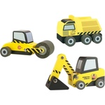 Orange Tree Toys Игрален комплект Orange Tree Toys - Строителни машини, 3 части, жълти (OTT07546) - ozone