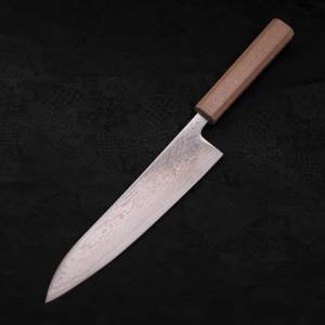 Musashi Японски нож Musashi SLD Nickel Damascus 210 мм с Urushi дръжка H524-4