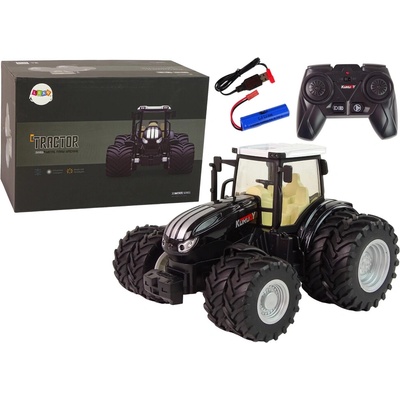 Tomido RC traktor 2,4 GHz Černý Kovový