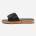 Wheres That From Дамски сандали Wheres That From PU Julia Flatform Sliders Sandal Ladies - Black