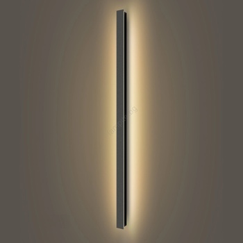 Brilagi - LINEAR LED външно стенно осветително тяло 32W/230V 3000K IP65 черно (BG2426)