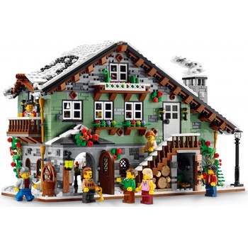 lego winter cabin