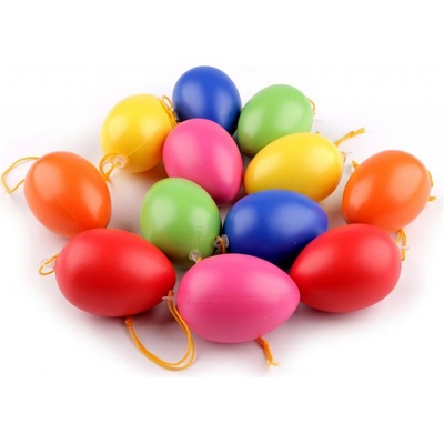 Velikonoční vajíčka k zavěšení, barevný mix – Sleviste.cz