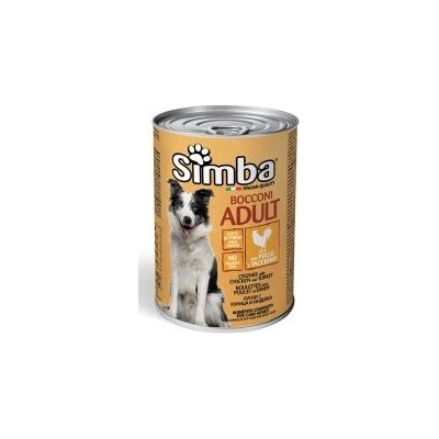 Simba Adult Kuřecí krůta kousky 415 g