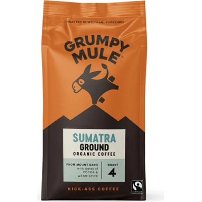 Grumpy Mule BIO Sumatra SCA 84 mletá Arabica 200 g