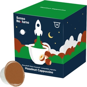 Senso Nocturno | Капучино с лешници - 16 капсули за Dolce Gusto