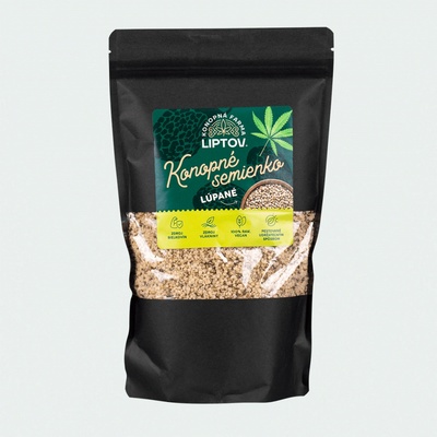 Konopná farma Liptov Konopné semeno lúpané 1000 g