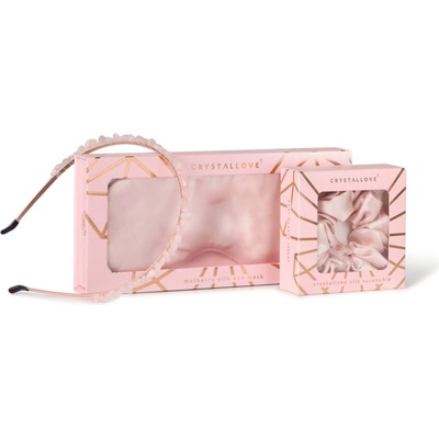 CRYSTALLOVE Rose Silk Set комплект За коса