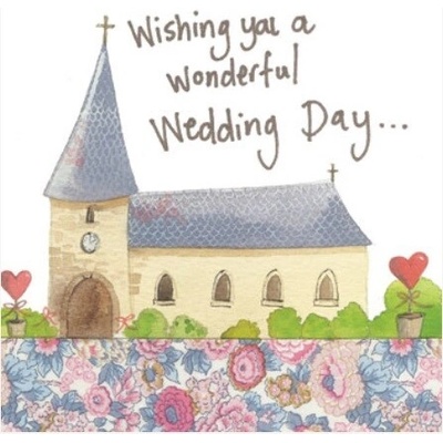 Přání s obálkou - Church Wedding - Alex Clark