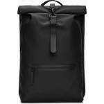 Rains Градска раница Rains Rucksack Rolltop 13 + 4 l black