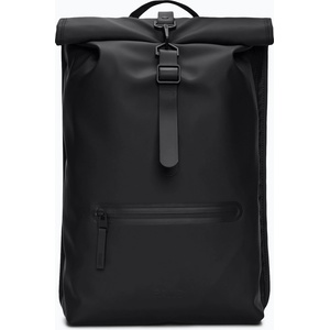 Rains Градска раница Rains Rucksack Rolltop 13 + 4 l black