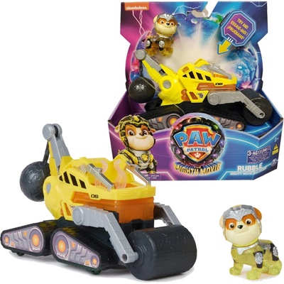 Spin Master Paw Patrol Tlapková Patrola Základní vozidlo s figurkou Rubble
