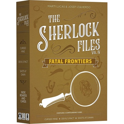 Indie Boards and Cards Sherlock Files Vol 4 Fatal Frontiers