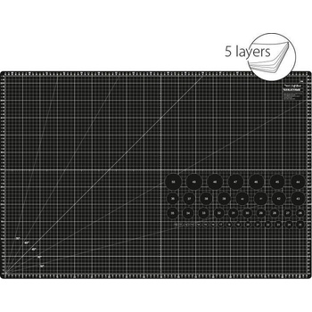 Texi Подложка за рязане 90 x 60 cm Black (TEXI BLACK 90X60)