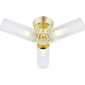 Markslöjd 109238 - Плафон за баня RIMINI 3xG9/20W/230V IP44 месинг (ML1785)