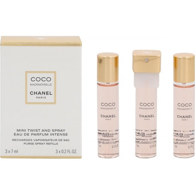 Chanel Coco Mademoiselle Intense EDP 3 x 7 ml dárková sada