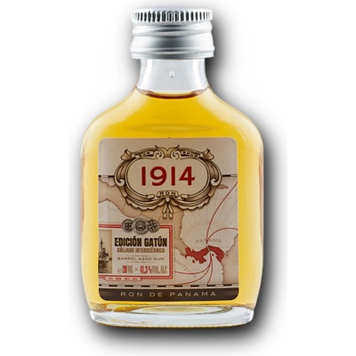 Ron 1914 Edición Gatún Mini 41,3% 0,02 l (čistá fľaša)