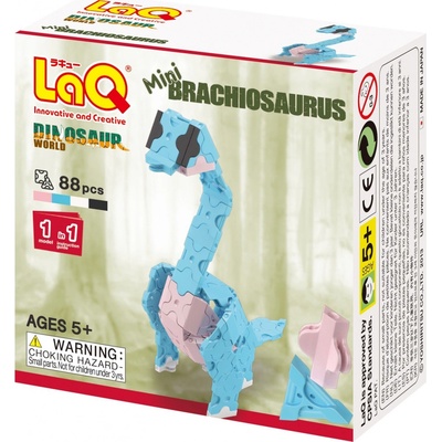 LaQ Dinosaur World Mini Brachiosaurus – Zboží Mobilmania