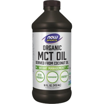 Image 1 of NOW MCT Oil | 100% Certified Organic [473 мл]