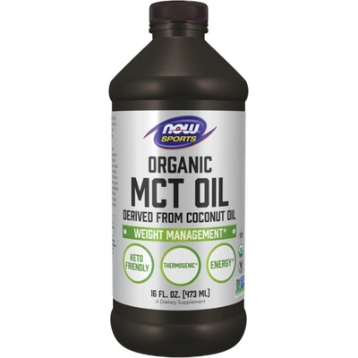 NOW MCT Oil | 100% Certified Organic [473 мл]