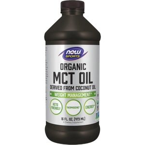 NOW MCT Oil | 100% Certified Organic [473 мл]