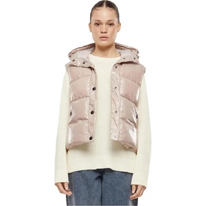 Urban classics Елек Urban classics Recycled Shiny Puffer vest - Beige (Dusk Rose)