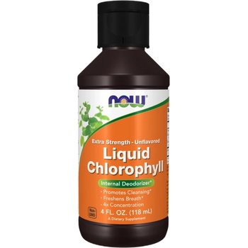 NOW Liquid Chlorophyll | Extra Strength [118 мл] Неовкусен