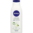 Nivea Pure & Natural výživné telové mlieko pre veľmi suchú pokožku 400 ml