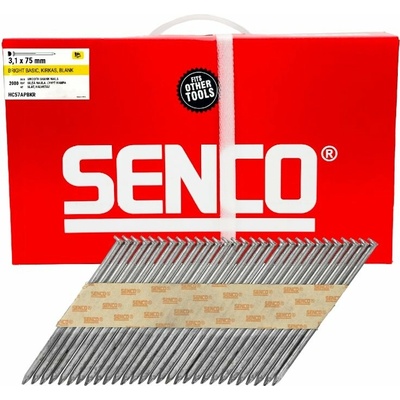 3,1x75mm D34 SENCO - 2000 ks - Hladké klince do klincovačky