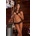 RENÉ ROFÉ 2 PC Lace Peek-A-Boo Bra & Crotchless Panty Set 216 M/L