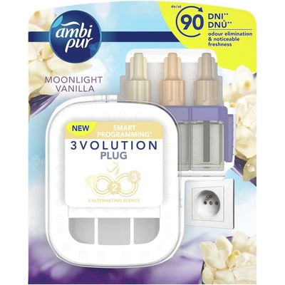 Ambi pur 3 volution Elektrický osviežovač vzduchu moonlight vanilla 20 ml
