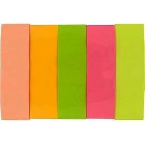 TITANUM Index inserts fluo 15x50mm 5x100 sheets