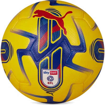 PUMA Orbita 1 EFL Football 2023-24 - Yellow/Blue