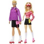 Mattel Barbie pack 2 Barbie and Ken Skaters dolls