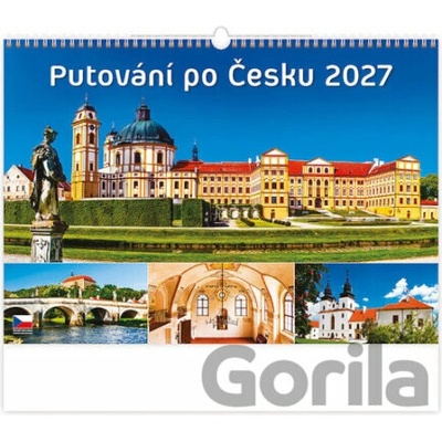 Putování po Česku nástěnný Helma 2027