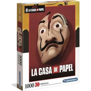 Clementoni La Casa de Papel Пъзел 1000 броя (39533 CLEMENTONI) (39533 CLEMENTONI)