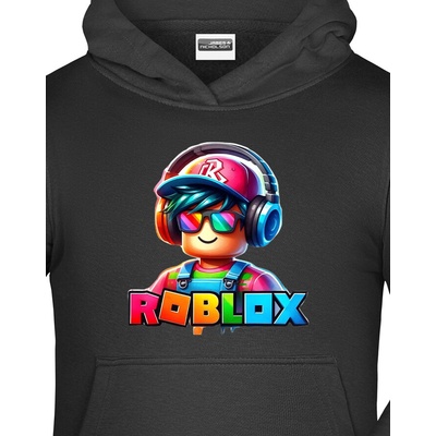 Dětská mikina Roblox 4 černá