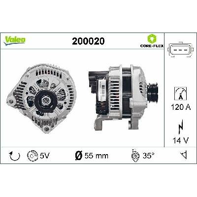 Generátor VALEO 200020