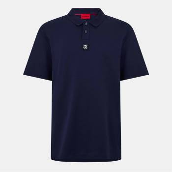 HUGO Блуза с яка HUGO Men's Deabono Short Sleeve Polo Shirt - Navy 418
