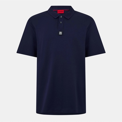 HUGO Блуза с яка HUGO Men's Deabono Short Sleeve Polo Shirt - Navy 418