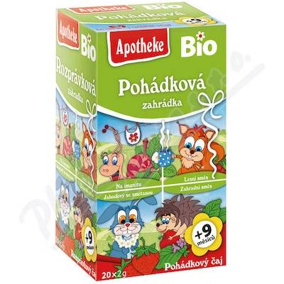 Apotheke Pohádkový Pohádková zahrádka Bio 20 x 2 g – Zbozi.Blesk.cz