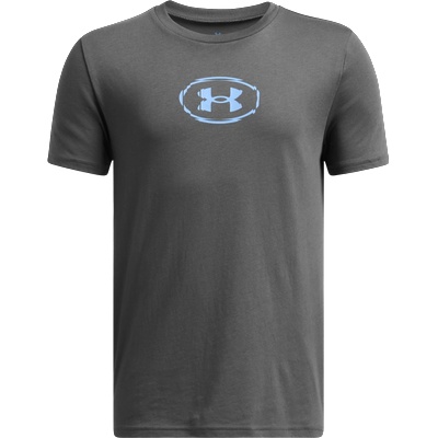 Under Armour Тениска Under Armour Slice Logo Short Sleeve Сребърно Velikost YLG