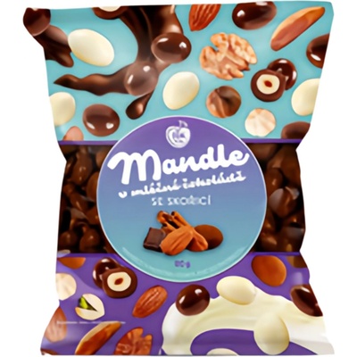 IBK Trade Mandle v mléčné čokoládě se skořicí 80 g