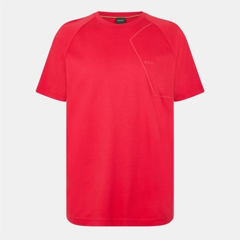 BOSS Тениска BOSS Men's Thilix Cotton Short Sleeve T-Shirt - Medium Red